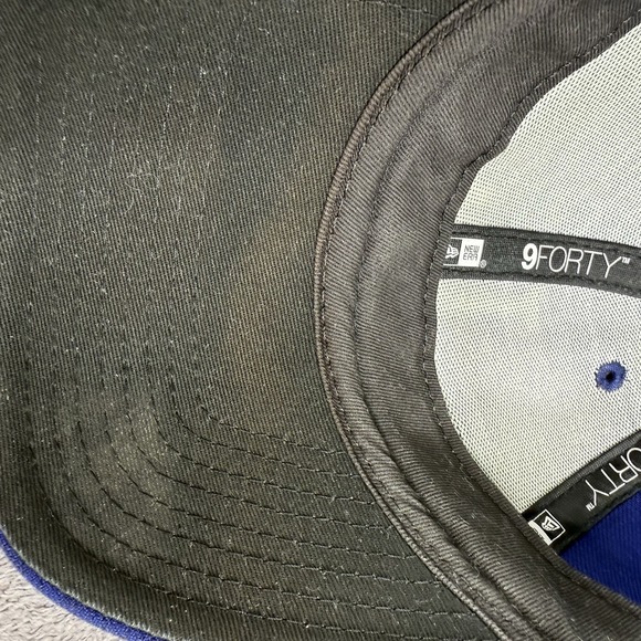 LA Dodgers New Era 9Forty Baseball Cap Blue Mens OSFM Adjustable - Picture 11 of 11